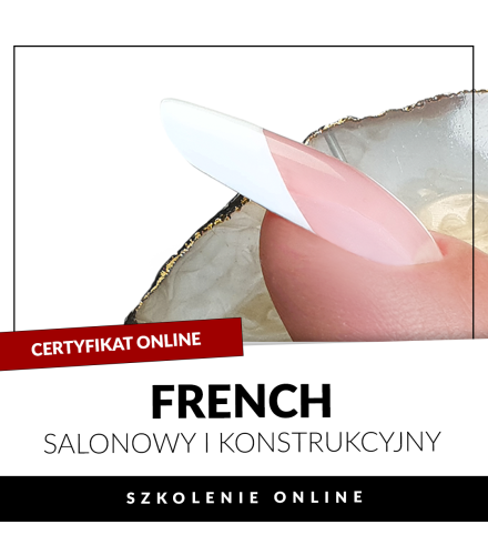 Szkolenie French salonowy i konstrukcyjny certyfikat online | Slowianka Nails