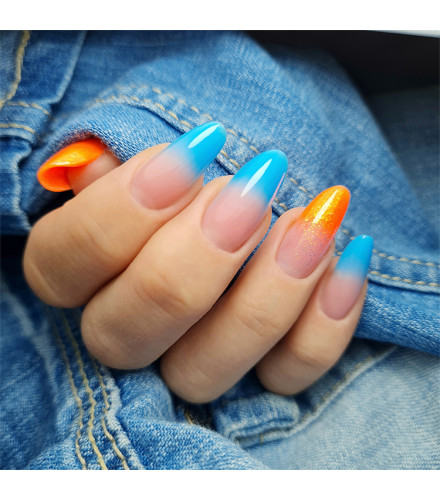 Milky Neon Gel Orange 30 g | Slowianka Nails