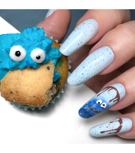 Lakier hybrydowy 277 Cookie Monster 8g | Slowianka Nails