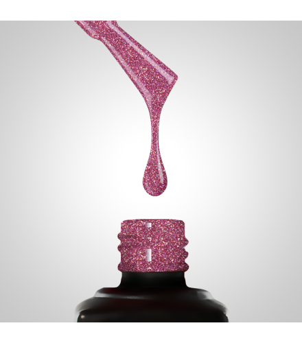 Lakier hybrydowy 401 Pink Glow 8g | Slowianka Nails