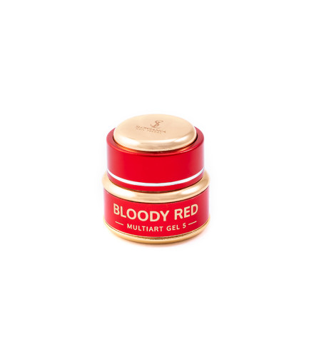 Multiart żel 5 Bloody Red 5g | Slowianka Nails