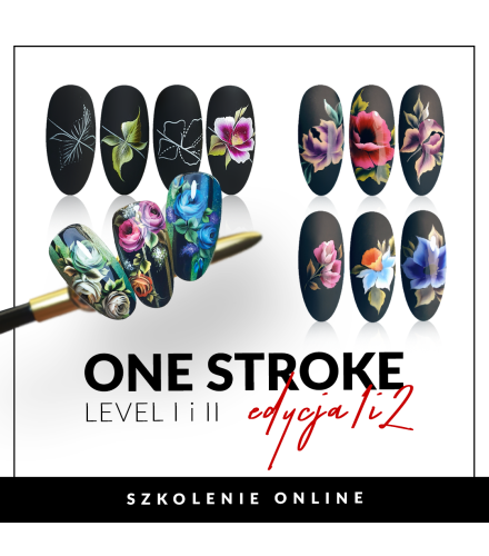 Szkolenie One stroke level I i II, ed. 1 i 2 | Slowianka Nails