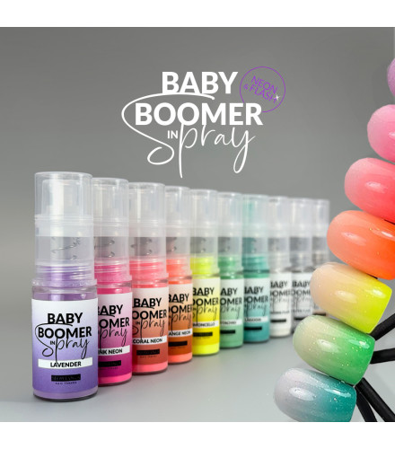 Baby Boomer in Spray Silver Flash 5g | Slowianka Nails