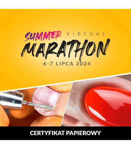 Summer Virtual Marathon - Certyfikat Papierowy | Slowianka Nails