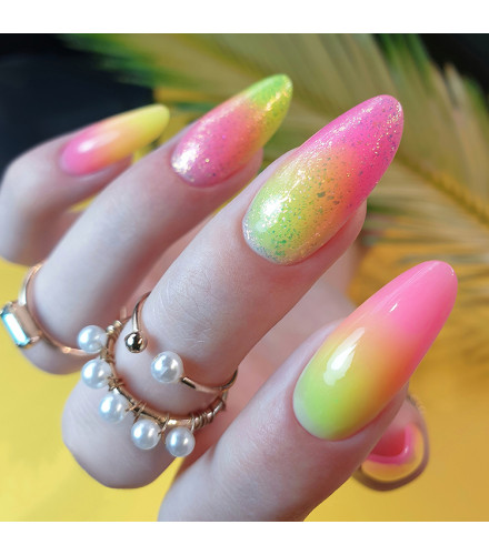 Milky Neon Gel Lemon 30 g | Slowianka Nails