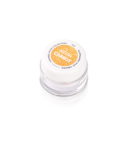 Puder Summer Snow S06 Neon Carrot 3g | Slowianka Nails
